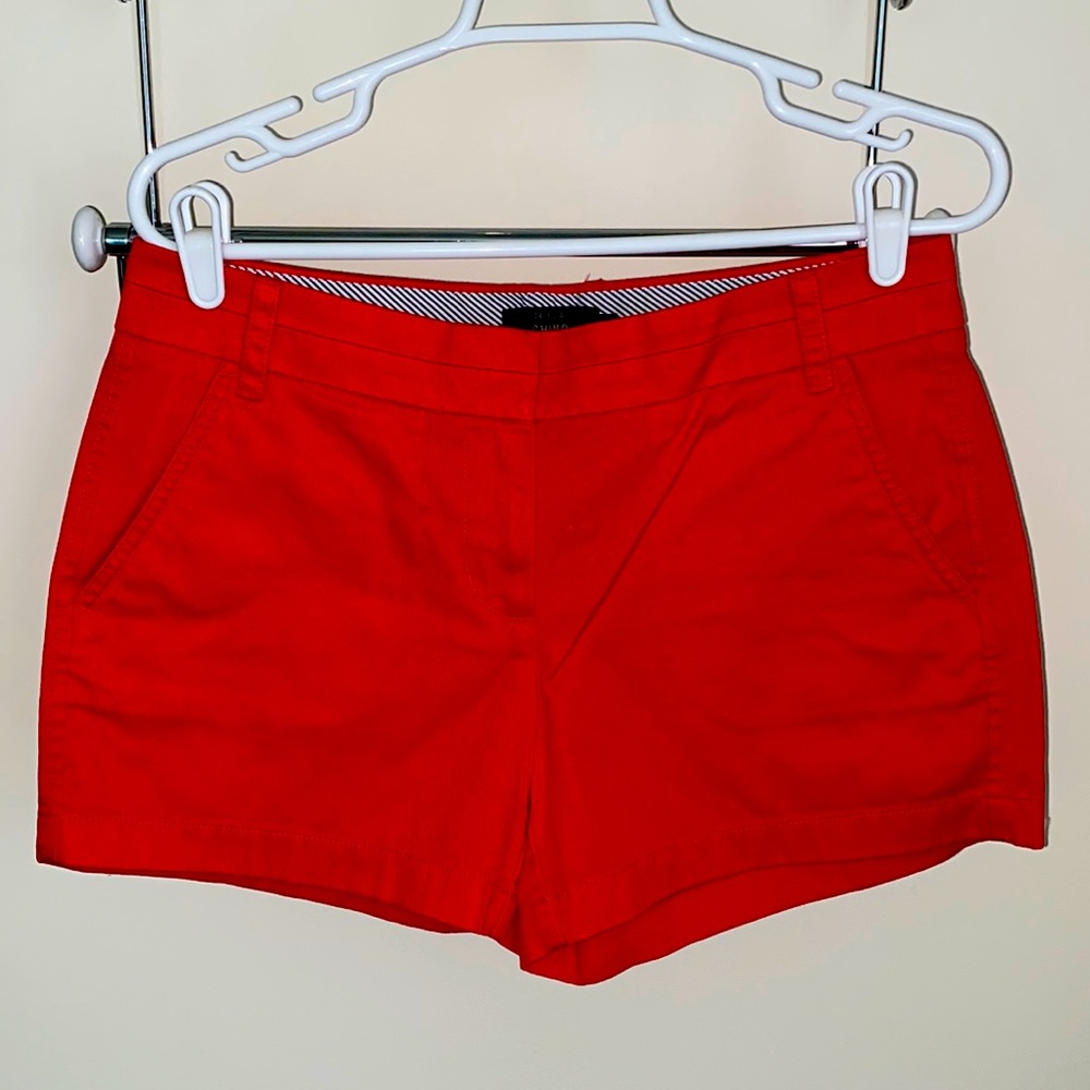 J. Crew Poppy 3” Chino Shorts | Size 6